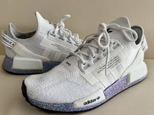 1000円スタート★adidas NMD R1 V2 White Speckled GX5163 US8.5 26.5cm アディダス 美品