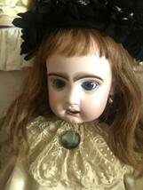 Jumeau アンティークビスクドール 11号 約65㎝ フランスの神秘的なお人形 ジュモー Antique French Bisque Doll、フレンチドール_画像3