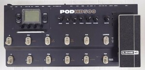 LINE6 マルチエフェクター POD HD500 ACアダプター欠品 動作未確認 ジャンク品