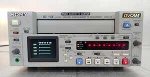 SONY DV / miniDV レコーダー DVCAM DSR-25 通電のみ確認 ジャンク品