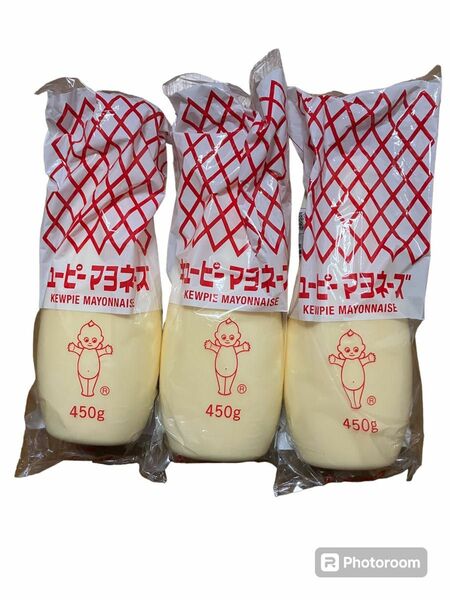 キューピー　マヨネーズ　450g×3本