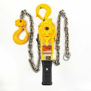 美品 KITO キトー 1.6t レバーブロック LB016 標準揚程1.5m チェーンブロック [U12860]