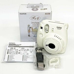 FUJIFILM 富士フィルム チェキ instax mini 8+ バニラ 動作確認済み [U12835]