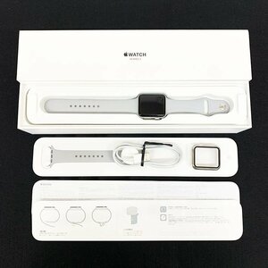 Apple Watch アップルウォッチ Series3 42mm GPS＋Cellular MQKM2J/A A1891 バッテリー89％ [U12578]