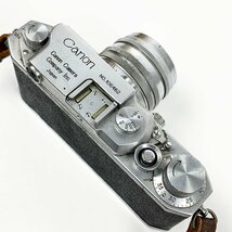 ジャンク品 Canon Camera Company Inc キャノン フィルムカメラ 50mm F1.8 レンジファインダー [U12868]_画像4