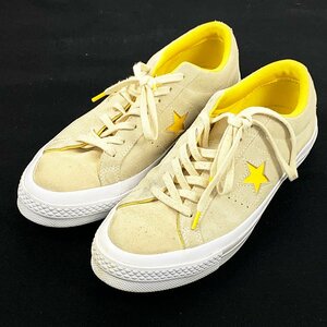 CONVERSE コンバース 27.0cm ONE STAR OX ワンスターOX バニラ スニーカー 159814C スエード [U12612]