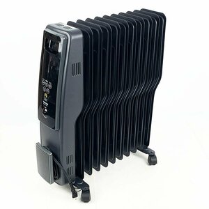 TEKNOS Tecnos . efficiency. is good S type fins installing digital display panel oil heater TOH-D1102K body only * heating protection against cold [M10836]