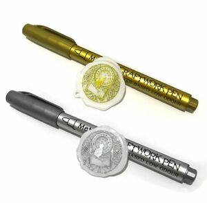 シーリングスタンプ シーリングワックス 専用 メタリックペン カラーペン