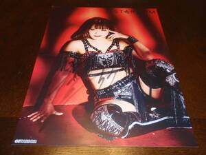  woman Professional Wrestling Star dam STARDOM * bell season ..* with autograph portrait 