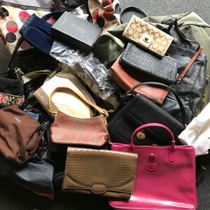 1 иен # Junk # ⑧ Gucci Coach Long Champ Ungaro Etro и т.п. брендовая сумка содержит сумка кошелек 30 пункт и больше много комплект продажа комплектом коробка .... товар регулировка 