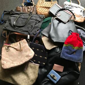 1 иен # Junk # 20 Chanel Coach Ferragamo Roberta и т.п. брендовая сумка содержит сумка кошелек 30 пункт и больше много комплект продажа комплектом коробка .... товар регулировка 