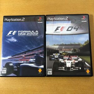 PS2ソフト　FORMULA one 2002 2004 フォーミュラワン