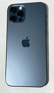 【中古 極美品】iPhone 12 Pro パシフィックブルー 512GB SIMフリー バッテリー100%