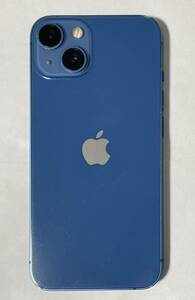 【中古】iPhone 13 ブルー Blue 128GB SIMフリー