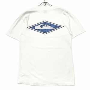90's Vintage USA製 QUIKSILVER/クイックシルバー Tシャツ メンズM ホワイト 