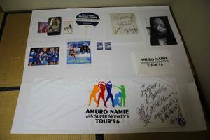  Amuro Namie with super Monkey z(MAX) autograph autograph square fancy cardboard other 