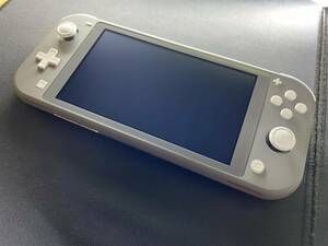 【動作未確認】任天堂 Nintendo ニンテンドースイッチ ライト 本体のみ グレー 1点 Switch Lite 中古 ゲーム機 GAME おもちゃ 通電確認済み