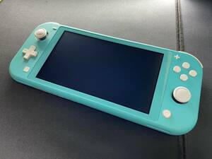 【動作未確認】任天堂 Nintendo ニンテンドースイッチ ライト 本体のみ ターコイズ 1点 Switch Lite 中古 ゲーム機 GAME 通電確認済み