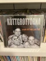 Kottgrottorna 「Far At Helvete! 」2枚組CD punk melodic sweden pop rock asta kask trall strebers hardcore 母国語パンク_画像1