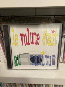 Le Volume Etait Au Мaximum 「s/t 」CD punk pop melodic power pop rock canada ramones queers screeching weasel psychotic youth 
