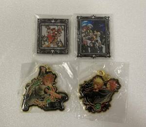 KINGDOM HEARTS Acrylic Magnet Gallery アクリルマグネット キングダムハーツ メタルチャーム セット ソラ ミッキー セフィロス