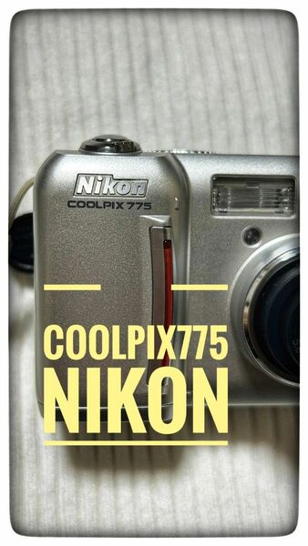 【ニコン】デジタルカメラ Nikon COOLPIX 775 レトロ