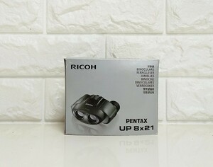 RICOH RICOH リコー 双眼鏡 PENTAX ペンタックス UP 8×21 クロ 箱・説明書付き 新品　61801 