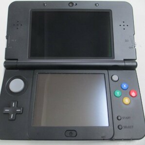 任天堂 NEW ニンテンドー 3DS ブラック 本体 画面キレイ【MY050601】の画像1