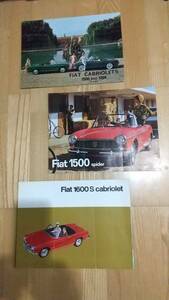 1960 period Italy car FIAT relation catalog * pamphlet together present condition delivery 