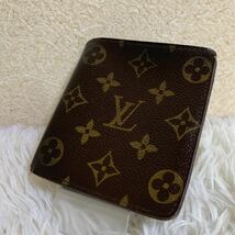 LOUIS VUITTON ルイヴィトン モノグラム財布 二つ折り ブラウン系 ウォレット _画像1