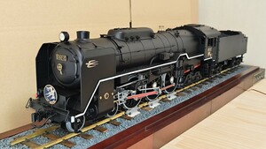 ディアゴ1/24 C62型蒸気機関車完成品
