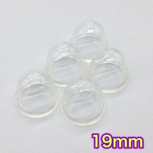 (P06)送料無料・プライマリーポンプ・クリア・19ｍｍ・5個セット