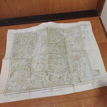 古地図　仙台　昭和35年 宮城県仙台市　検） 戦前明治大正古書和書古文書古本OK−_画像1