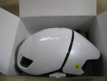 トレック　最新モデル　(旧ボントレガー　Bontrager)　バリスタ　MIPS ホワイト　TREK Ballista グローバル　L　エアロヘルメット　中古品_画像1