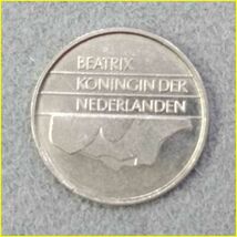 【オランダ 10セント 硬貨/1984年】 10 CENT/10Ct/旧硬貨/コイン/古銭/NEDERLANDEN_画像3