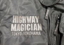 Yellow Corn イエローコーン★MA-1 フライトジャケット★Lサイズ■30周年記念限定モデル■HIGHWAY The 3RD 第三京浜 30th anniversary_画像3