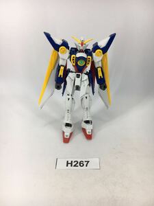 【即決】HG 1/144 ウイングガンダム ガンプラ 完成品 ジャンク 同梱可 H267