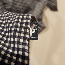 【送料無料】PEARLYGATES パーリーゲイツ 半袖ポロシャツ サイズ:5(M) ゴルフウェア 黒色 ブラック スヌーピー_画像5