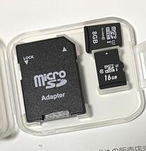 HONDA MICRO SDカード 16GB・8GB 前後ろドライブレコーダー用★ホンダ 2枚_画像2