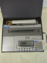 SHARP PC-1600K CE-1600F CE-1600P ポケットコンピューター 説明書付き　ジャンク_画像3