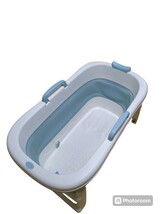 大人用 子供用　ペットにも 折り畳み式浴槽 浴室 バスタブ お風呂桶 簡易浴槽 収納簡単 設置簡単 使いやすい 高品質 滑り止め_画像2
