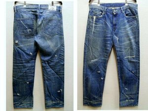  быстрое решение [L]NEIGHBORHOOD 2005 год MEDIUM STRAIGHT SAVAGE принт Savage Denim DCNH-PT-06 брюки #220