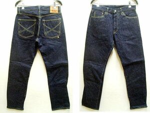 即決[W32]美品 MARUNI JEANS BI-1501 天然藍 毘沙門天 16oz レギュラーストレート ビンテージ復刻 マルニ ジーンズ デニム パンツ■415