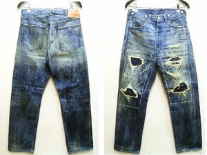 ●即決[W34]ほぼ未使用品 LVC 33501-0010 レインフォースドカスタム 旧日本製 501XX ビンテージ復刻 LEVI’S VINTAGE CLOTHING デニム■663