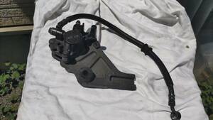[ free shipping ] Monkey 125 original rear brake ASSY caliper bracket support used Honda 