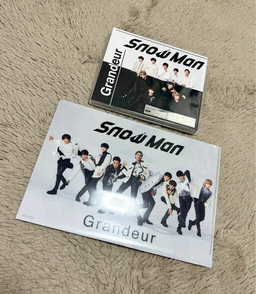 SnowMan Grandeur CD+DVD(初回盤A)/特典クリアファイル