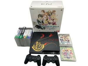 PS3 TALES OF XILLIA/テイルズ オブ エクシリア クロスエディション 本体160GB ソフト１２本付き エクシリア未開封品/三国無双/ナルト