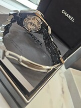 【美品貴重】CHANEL　J12　ファントム　ブラック　38mm_画像10