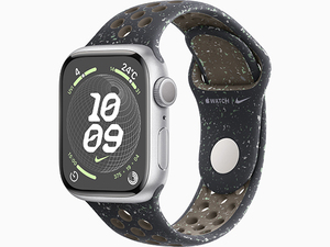 【新品 未開封】Apple Watch Series9 GPS 41mm シルバーアルミニウムケース と ミッドナイトスカイNikeスポーツバンド M/L(PEB122-1) 