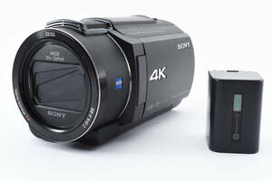★外観美品★ SONY FDR-AX45 ソニー 4Kビデオカメラ 64GB 本体のみ　付属品なし ブラック　＃2484